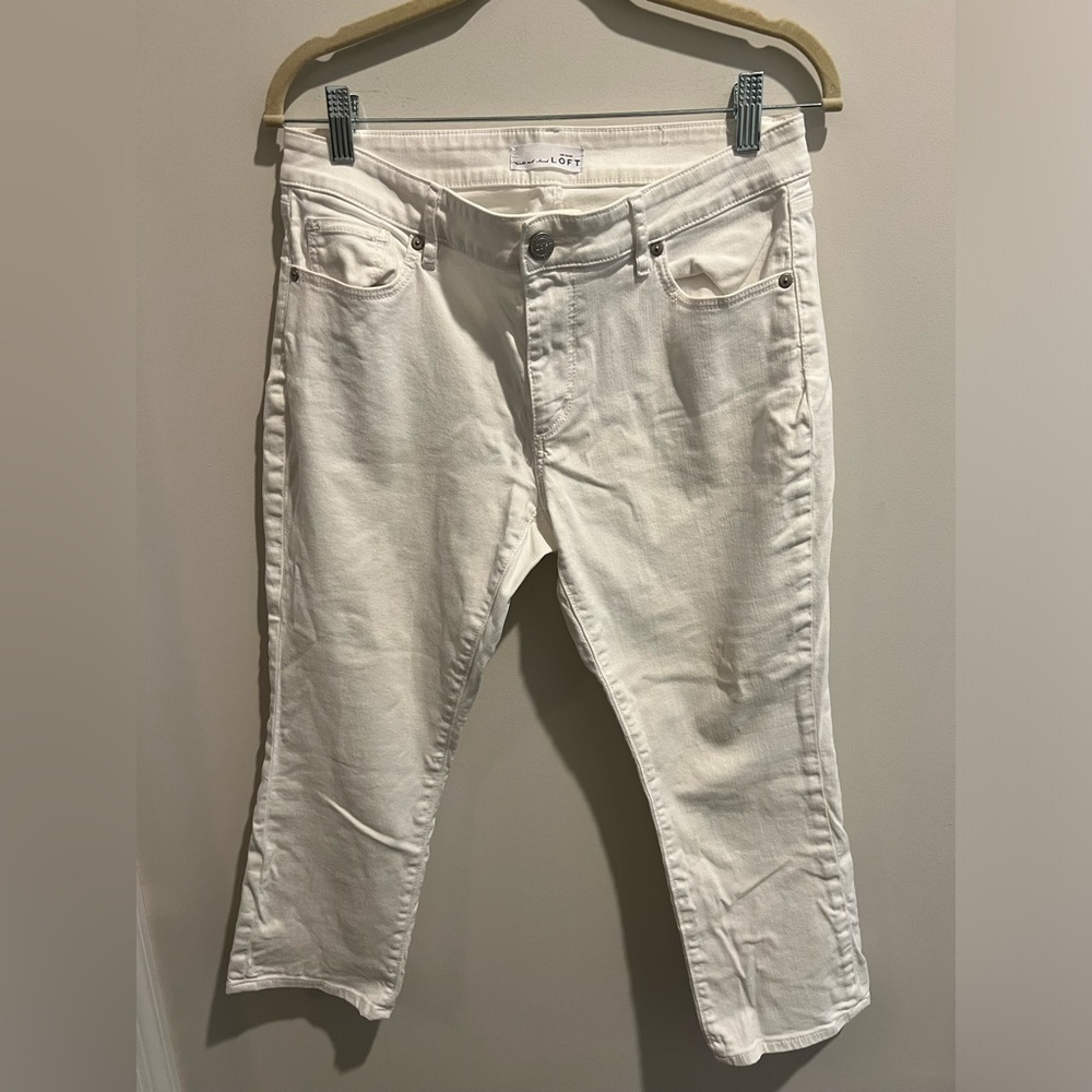 LOFT Jeans by Ann Taylor, Kick Crop Curvy Jeans